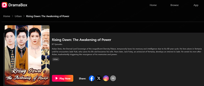 watch rising dawn the awakening of power full movie dramabox