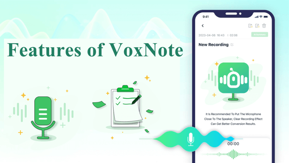 features of voxnote