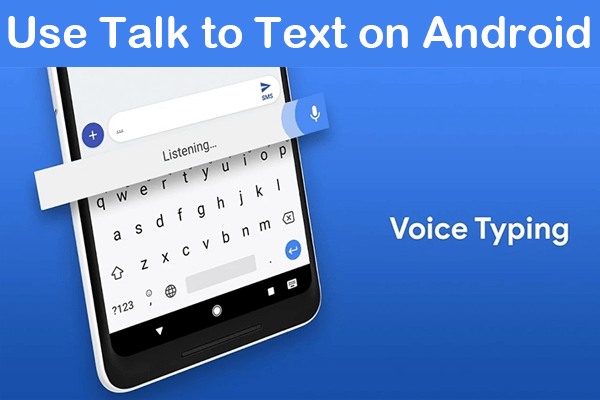 use voice typing on android