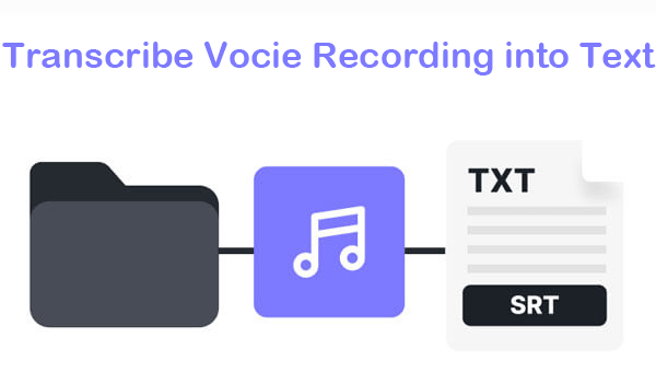 transcribe voice recordings to text
