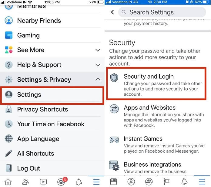 How To Change Facebook Password 