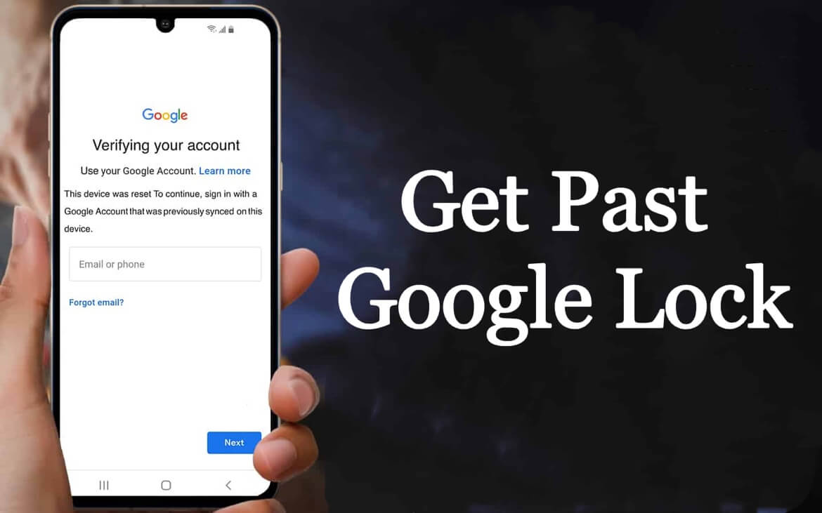 get past google lock