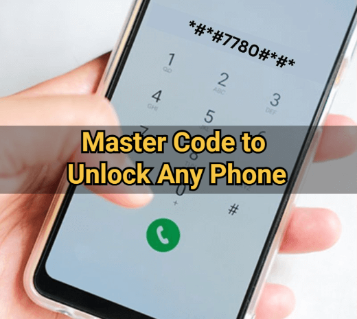 master code to unlock any phone