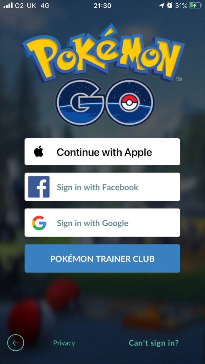 How To Create A Pokemon Go Trainer Club Account on Android