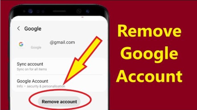 remove google account without password