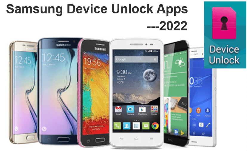 samsung device unlock apps