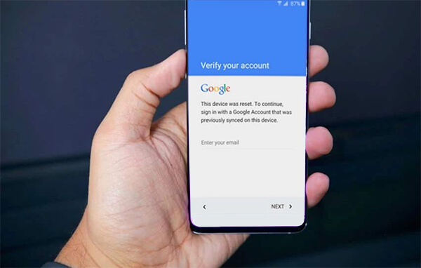 how to remove Google account lock
