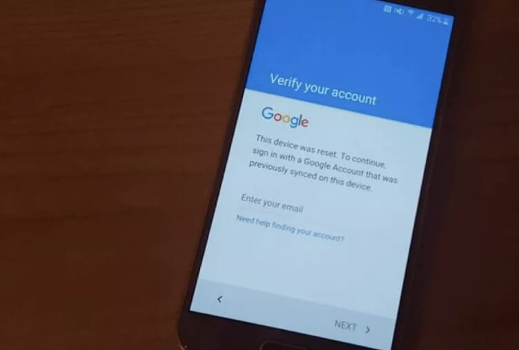 verify your google account