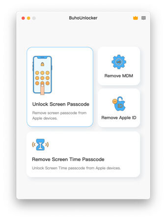 choose unlocking unlock screen passcode
