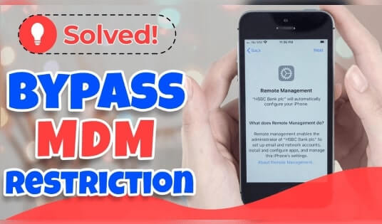 bypass mdm on iPhone for free