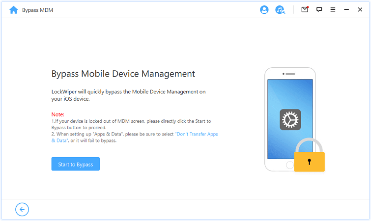 bypass mobile device management