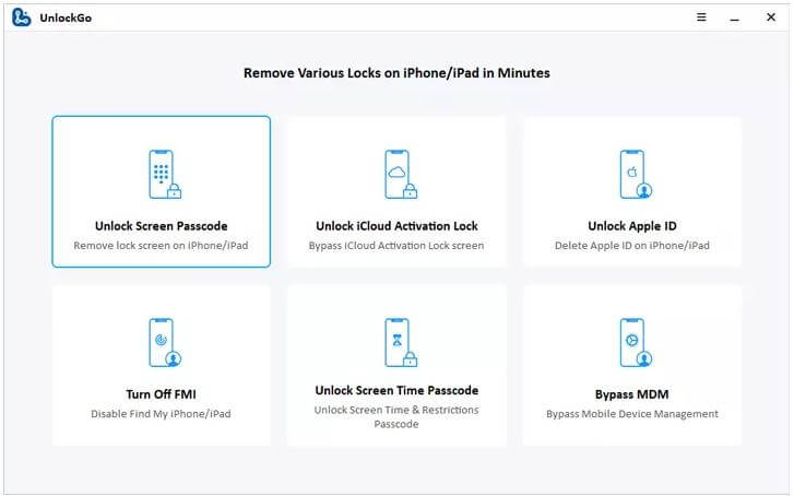 choose screen passcode