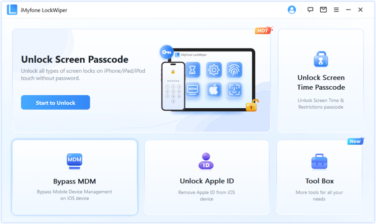 choose to bypass mdm