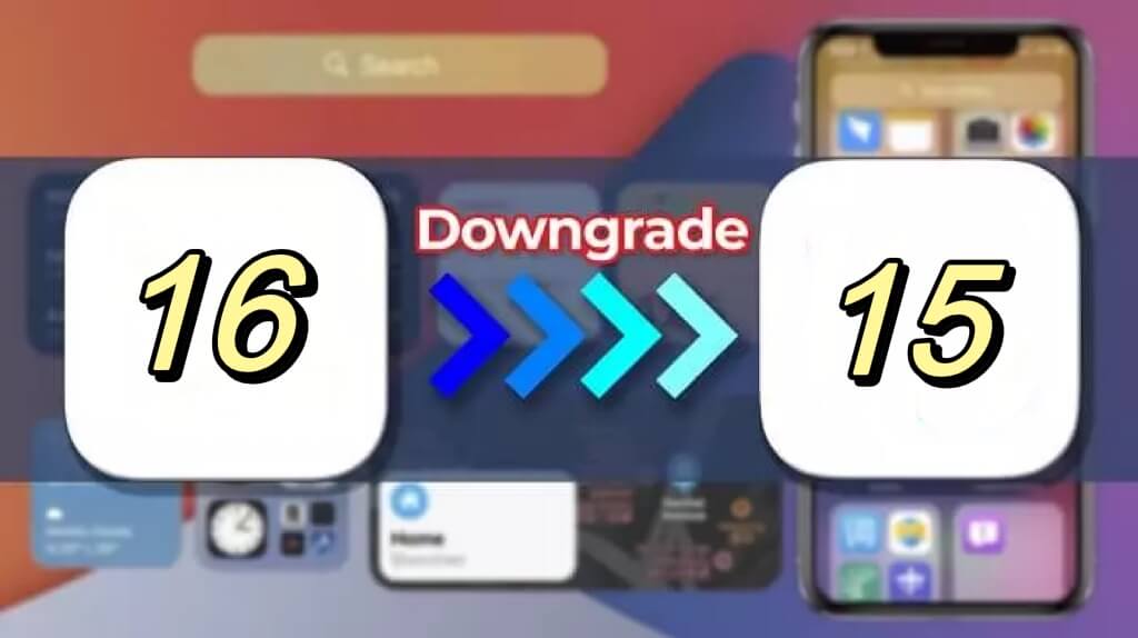 downgrade from 16 to 15