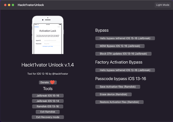 hacktlvator mdm bypass