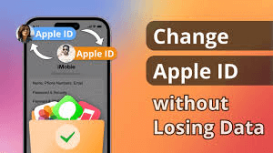 how to change apple id without losing data