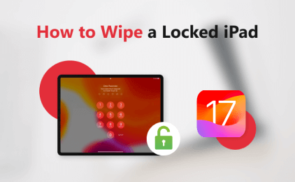 how to wipe a locked ipad