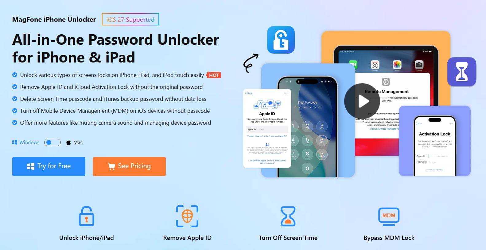 magfone iphone unlocker official page