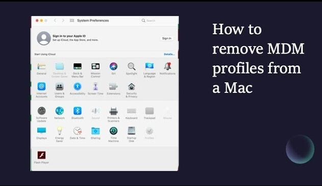 remove mdm macbook pro