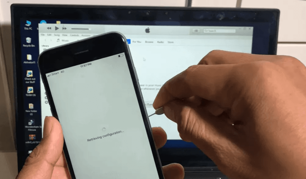 remove the sim card to delete mdm on iphone or ipad