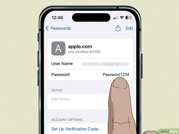 what is my icloud password on settings