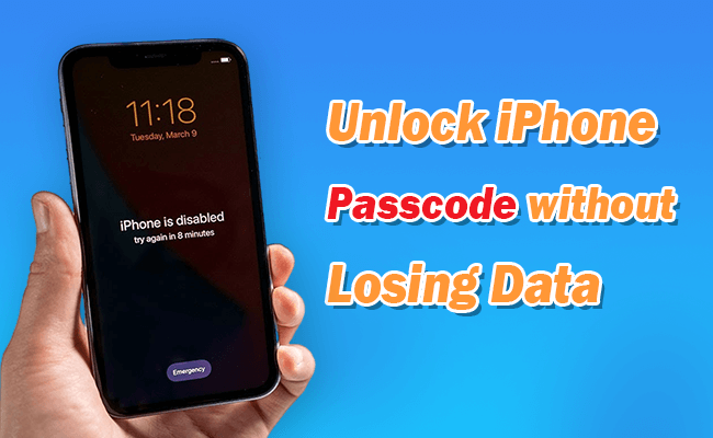 unlock iphone passcode without losing data