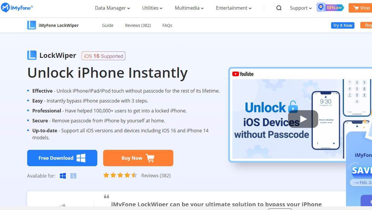 TunesKit iPhone Unlocker for ios instal