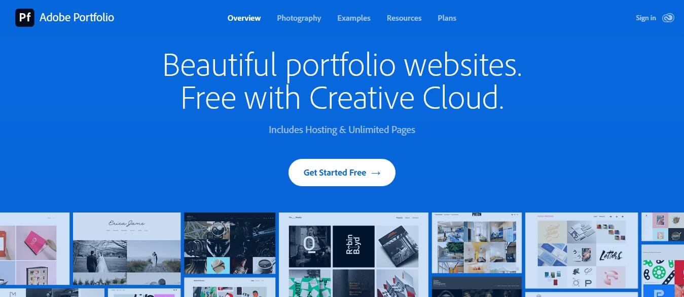 adobe portfolio