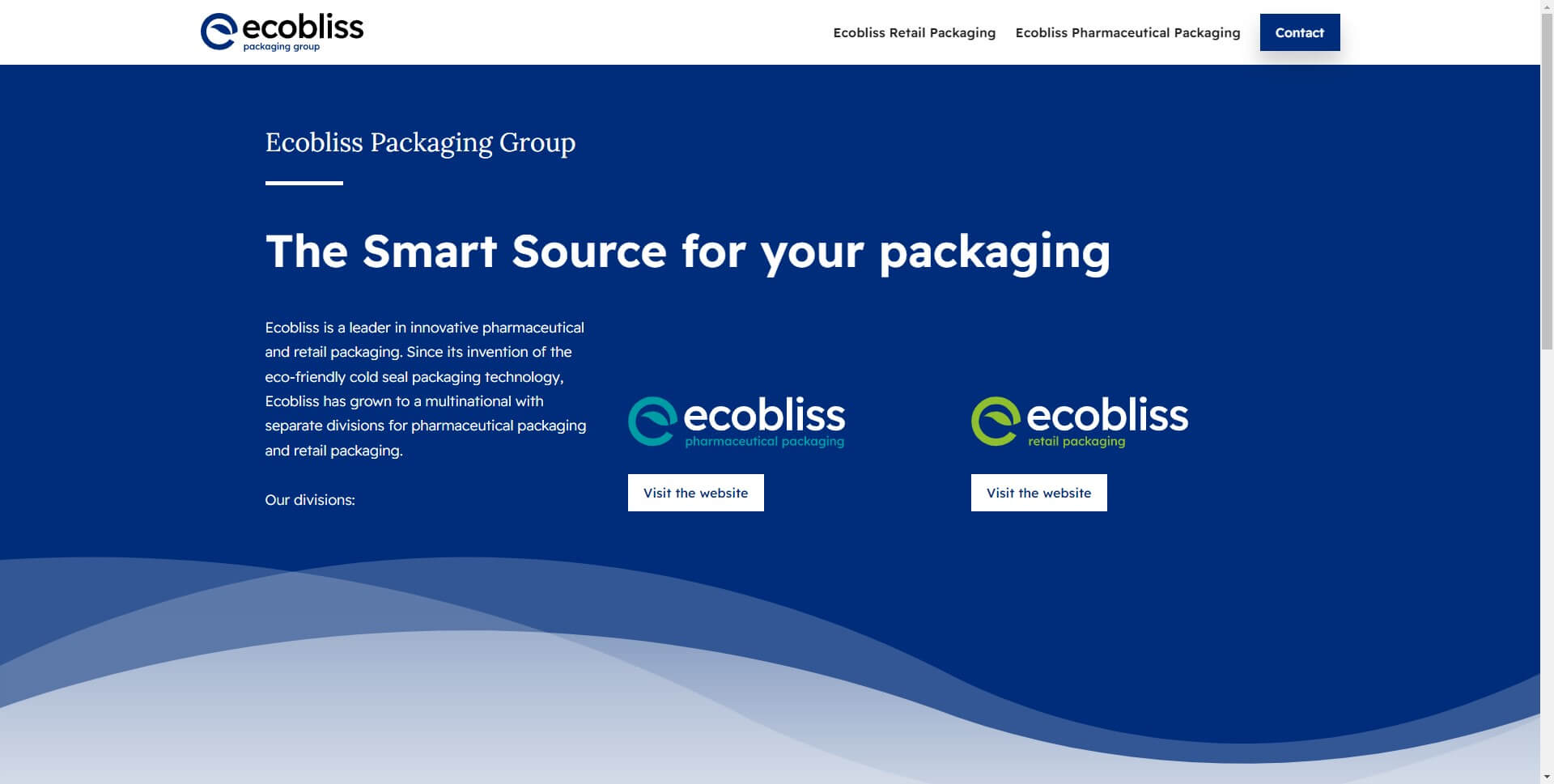 backgroud design of Ecobliss