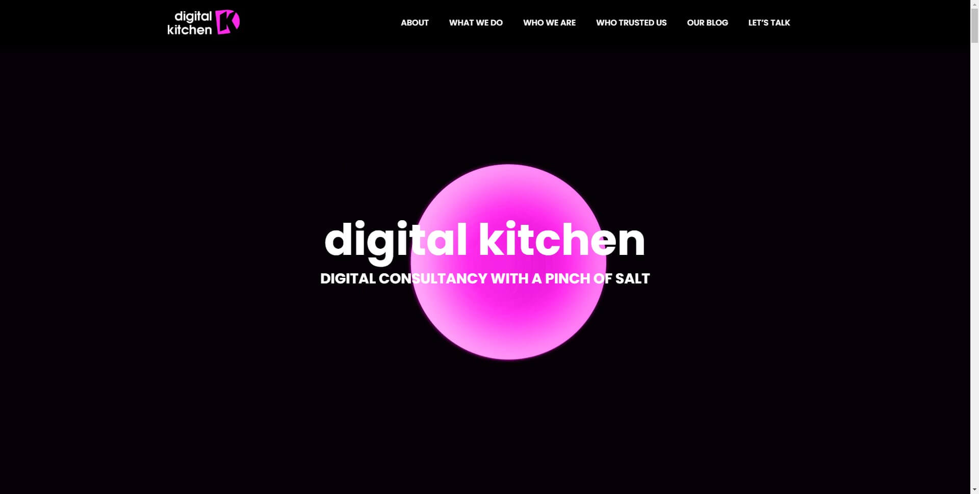 digital marketing website design agency- Digital Kitchen