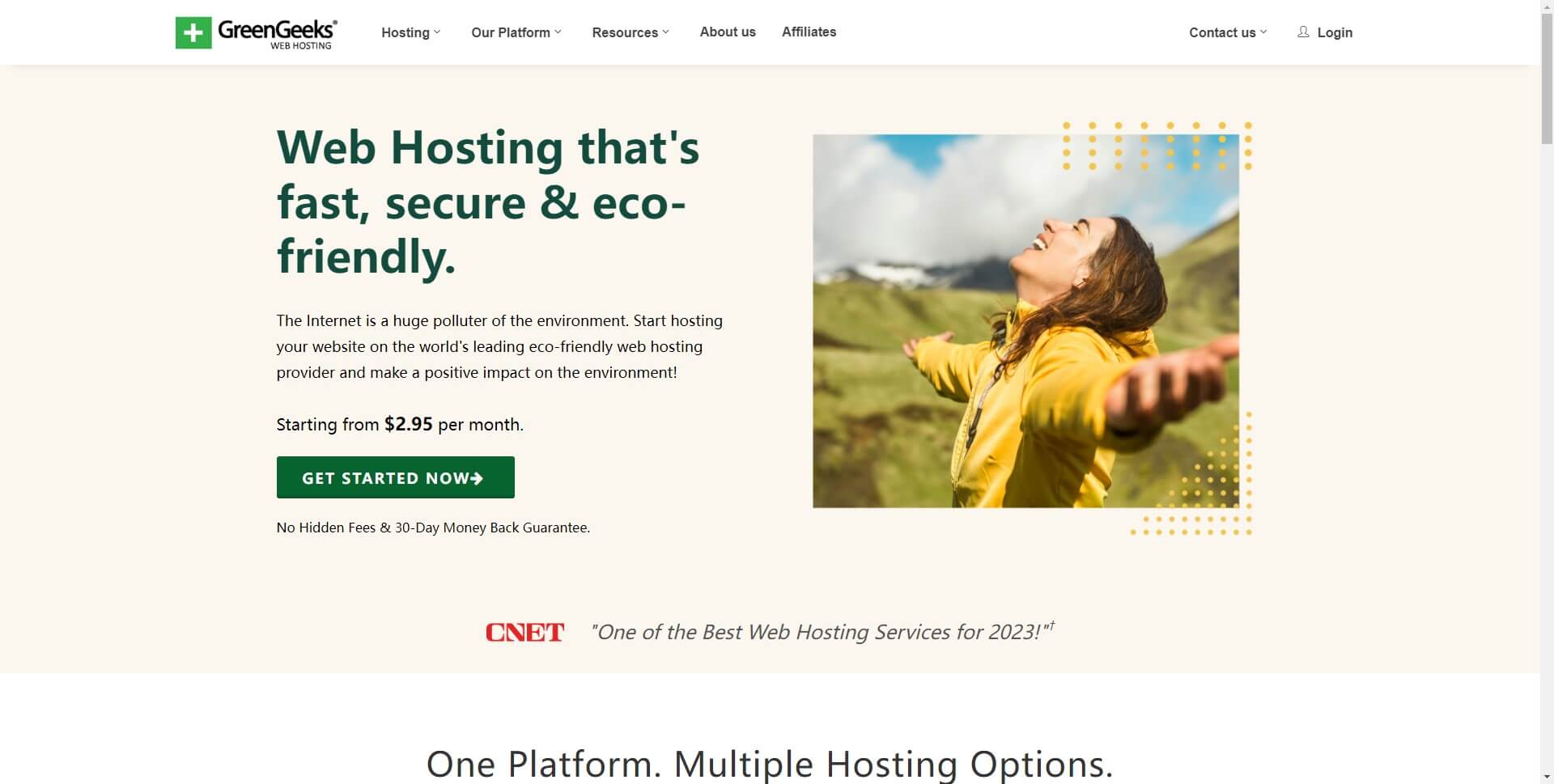 web hosting providers- Greengeeks
