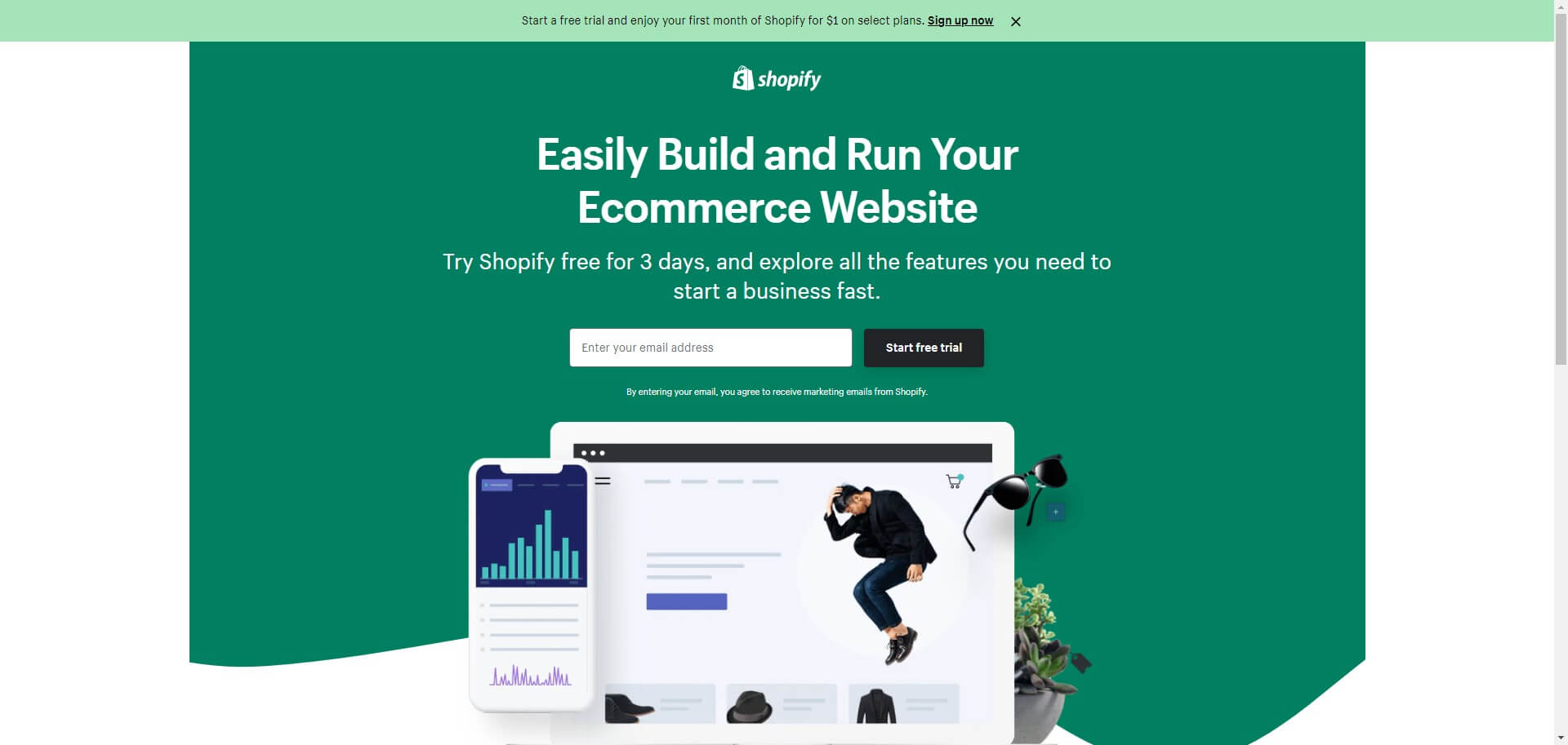 website builder-Shopify