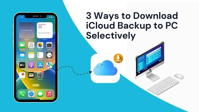 how to download icloud backup to pc