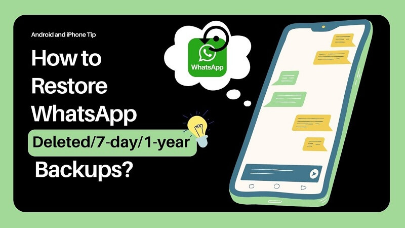 how to restore whatsapp backups