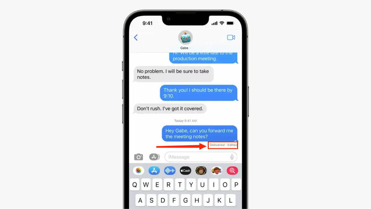 edit unsend messages image from apple