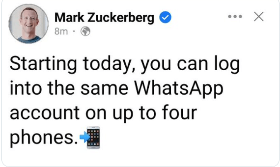 whatsapp new multi devices feature
