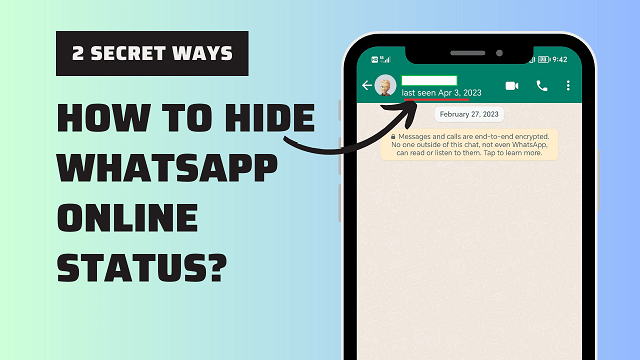 How to hide online status and last seen on WhatsApp., by Mhmdi Tech