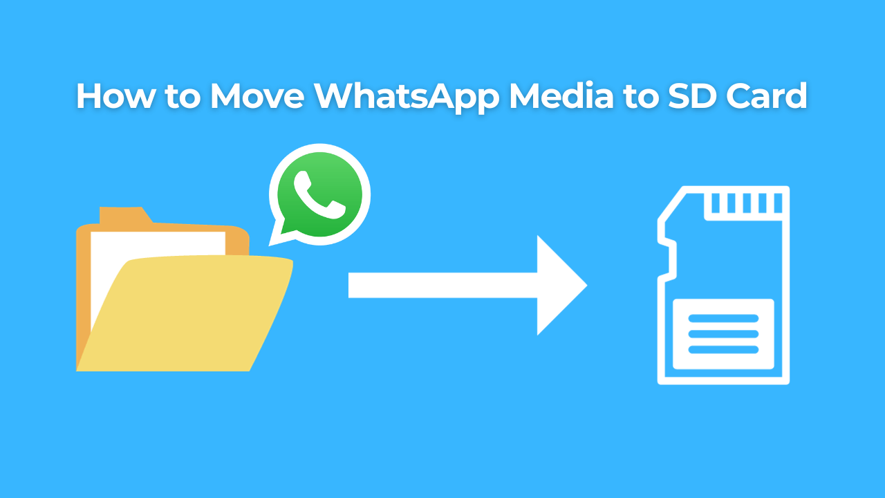 move whatsapp media to sd card