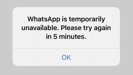whatsapp call unavailable meaning