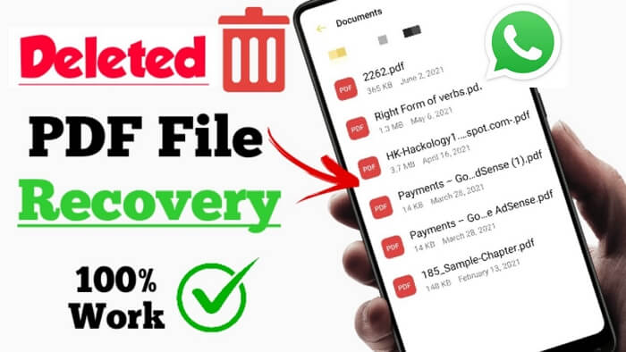 How to Recover Deleted PDF Files from WhatsApp
