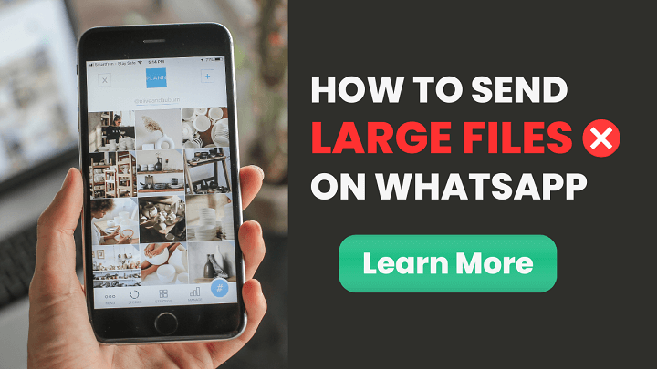 send large files on whatsapp