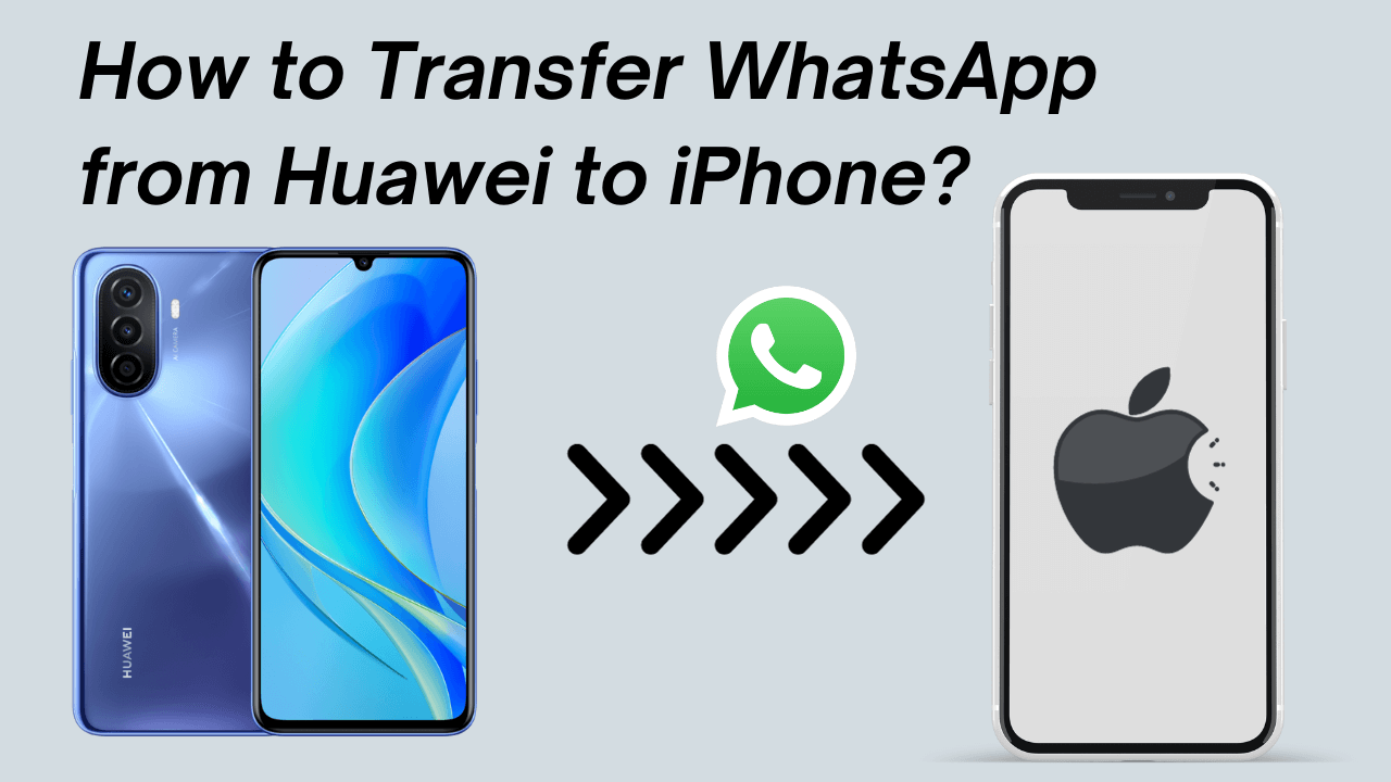 transfer whatsapp from huawei to iphone
