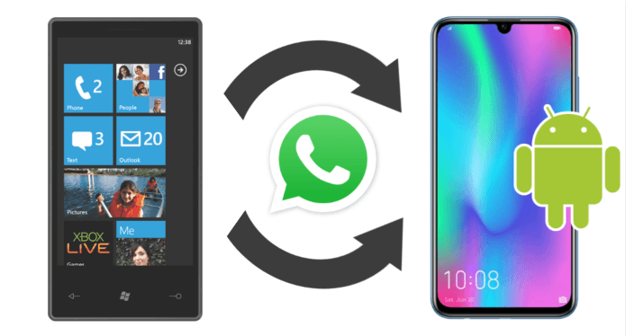 transfer whatsapp from windows phone to android
