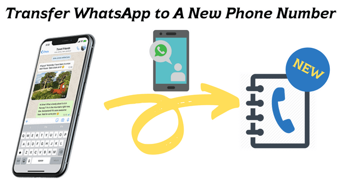 transfer whatsapp to a new phone number