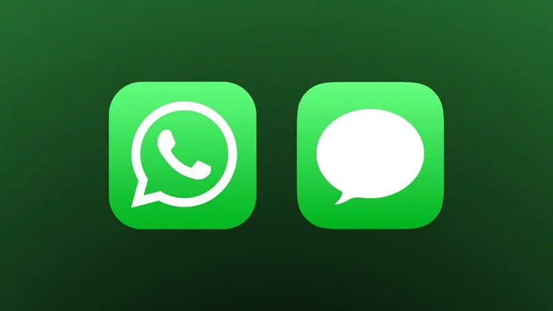 whatsapp and imessages