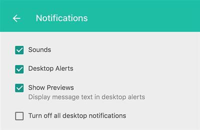 whatsapp web notification