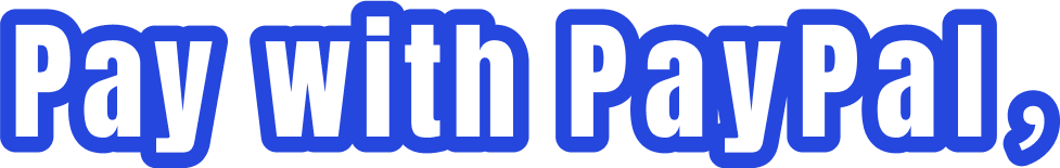 Pay with PayPal - Main promotional title