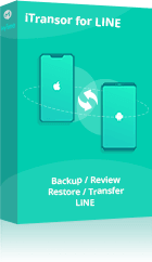 LINE data backup