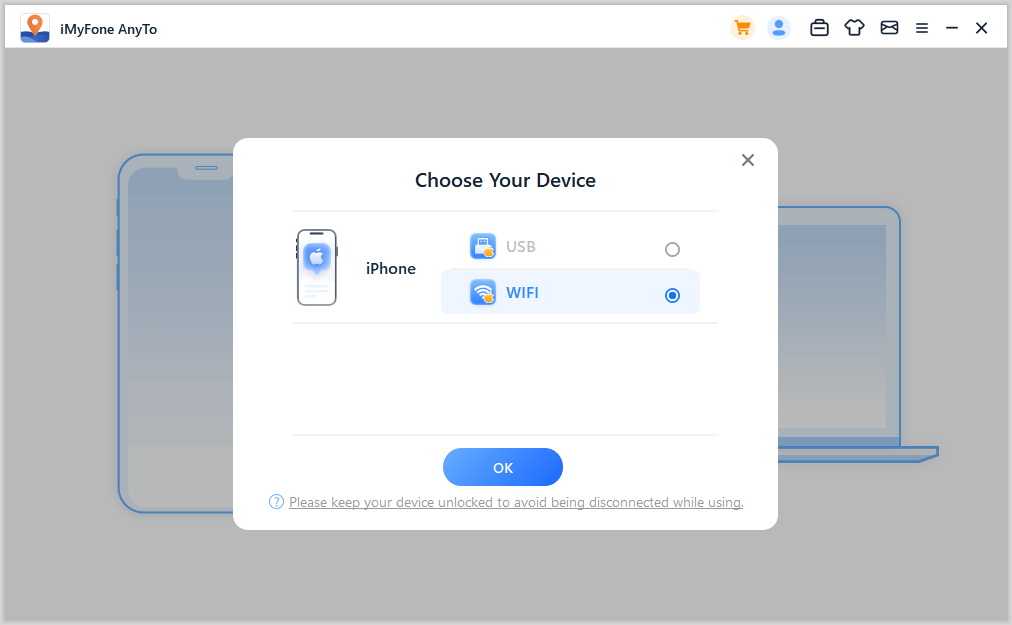 choose your device