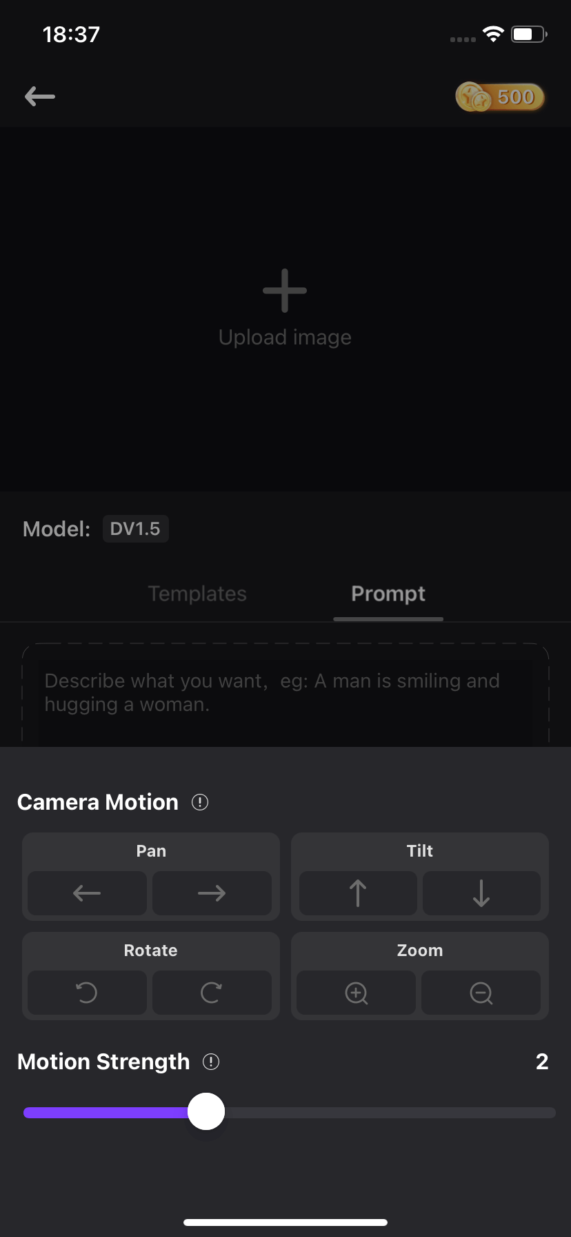 video advanced setting